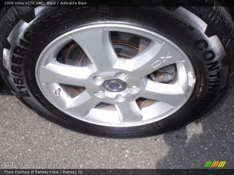 Black / Anthracite Black 2008 Volvo XC70 AWD