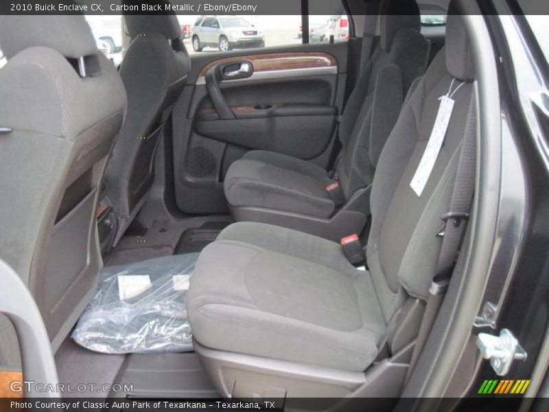 Carbon Black Metallic / Ebony/Ebony 2010 Buick Enclave CX