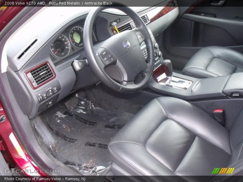 Ruby Red Metallic / Anthracite Black 2008 Volvo XC70 AWD