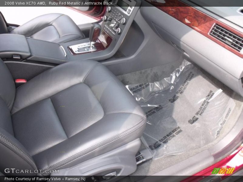Ruby Red Metallic / Anthracite Black 2008 Volvo XC70 AWD