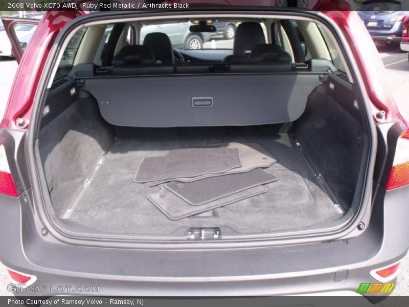 Ruby Red Metallic / Anthracite Black 2008 Volvo XC70 AWD