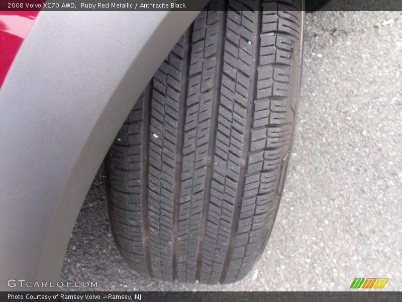 Ruby Red Metallic / Anthracite Black 2008 Volvo XC70 AWD
