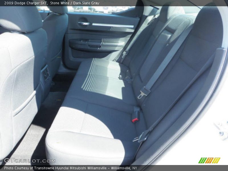 Stone White / Dark Slate Gray 2009 Dodge Charger SXT
