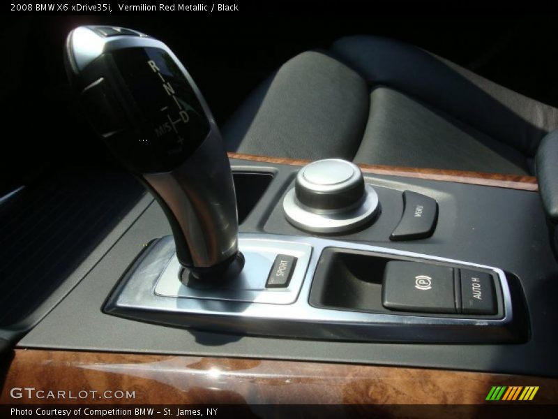 Vermilion Red Metallic / Black 2008 BMW X6 xDrive35i