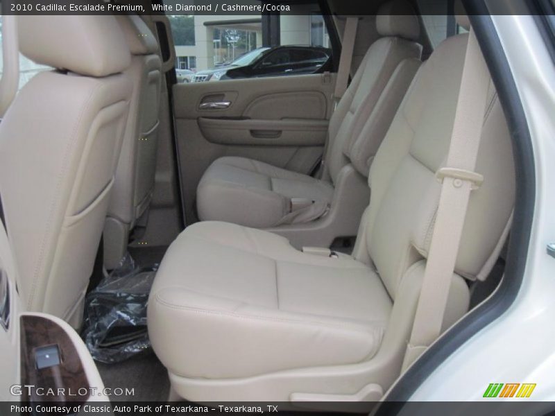 White Diamond / Cashmere/Cocoa 2010 Cadillac Escalade Premium