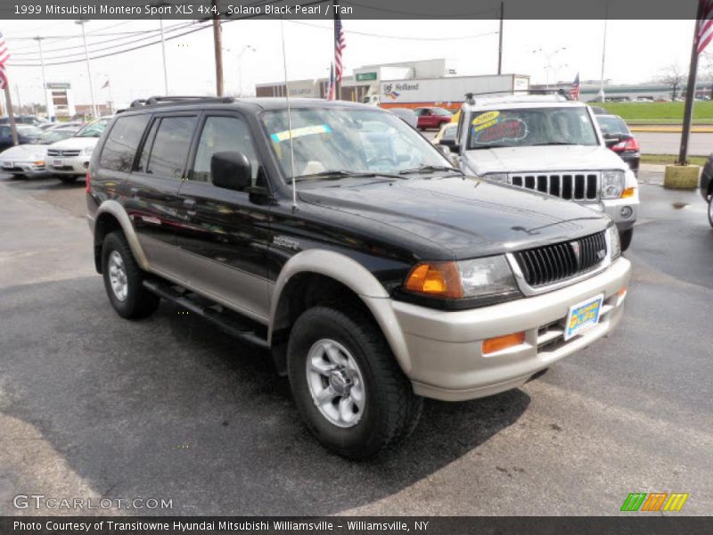 Solano Black Pearl / Tan 1999 Mitsubishi Montero Sport XLS 4x4