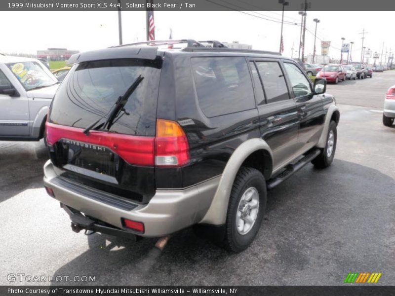 Solano Black Pearl / Tan 1999 Mitsubishi Montero Sport XLS 4x4