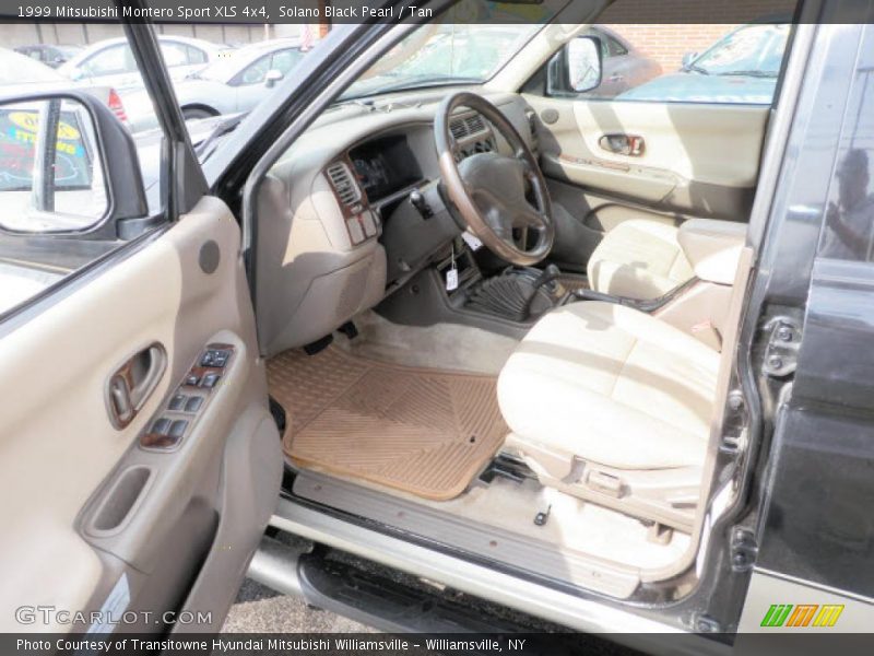 Solano Black Pearl / Tan 1999 Mitsubishi Montero Sport XLS 4x4