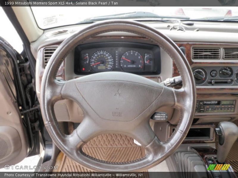 Solano Black Pearl / Tan 1999 Mitsubishi Montero Sport XLS 4x4