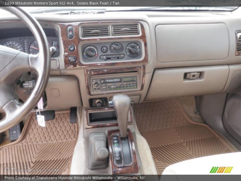 Solano Black Pearl / Tan 1999 Mitsubishi Montero Sport XLS 4x4