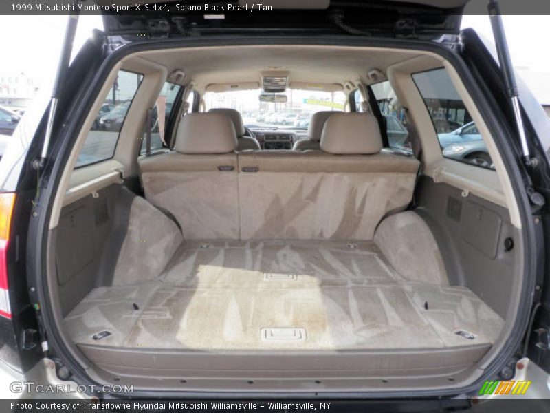 Solano Black Pearl / Tan 1999 Mitsubishi Montero Sport XLS 4x4