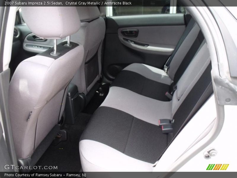 Crystal Gray Metallic / Anthracite Black 2007 Subaru Impreza 2.5i Sedan