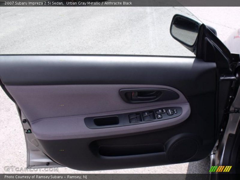 Urban Gray Metallic / Anthracite Black 2007 Subaru Impreza 2.5i Sedan