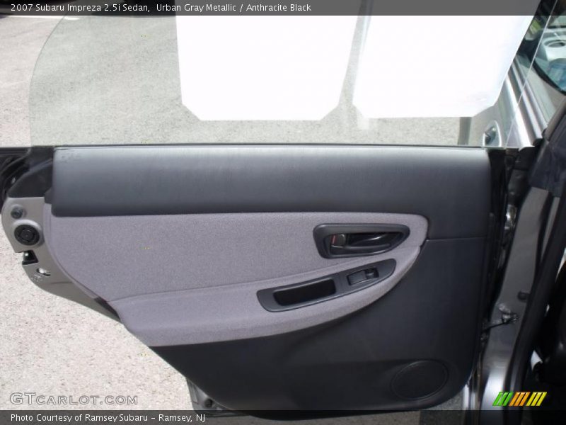 Urban Gray Metallic / Anthracite Black 2007 Subaru Impreza 2.5i Sedan
