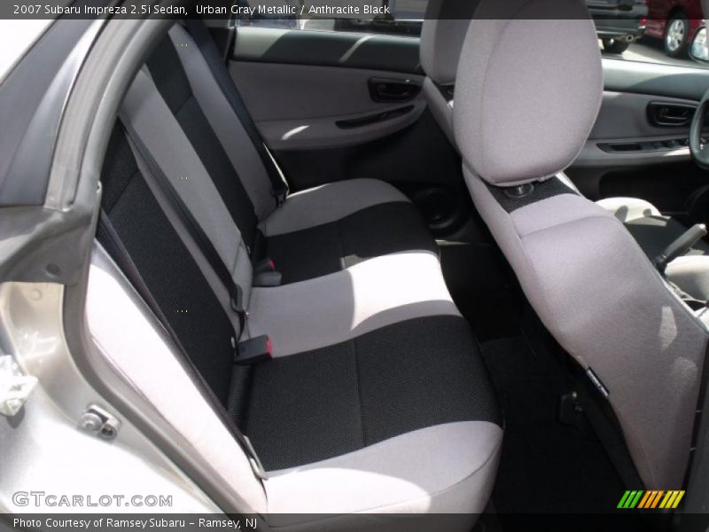 Urban Gray Metallic / Anthracite Black 2007 Subaru Impreza 2.5i Sedan