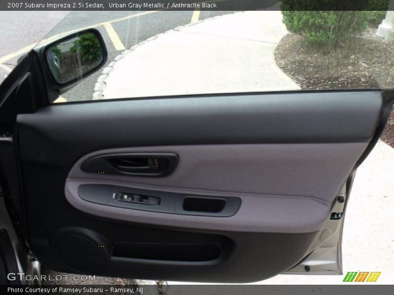 Urban Gray Metallic / Anthracite Black 2007 Subaru Impreza 2.5i Sedan