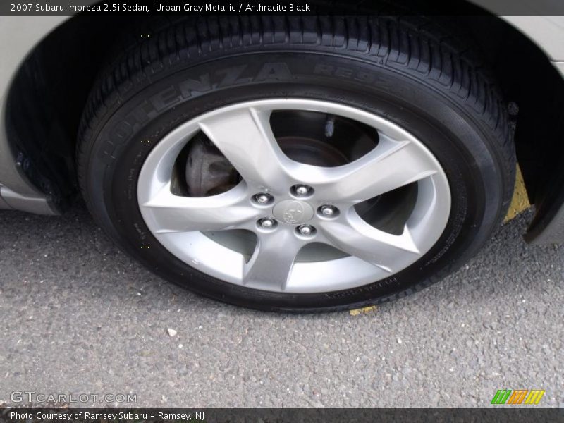 Urban Gray Metallic / Anthracite Black 2007 Subaru Impreza 2.5i Sedan