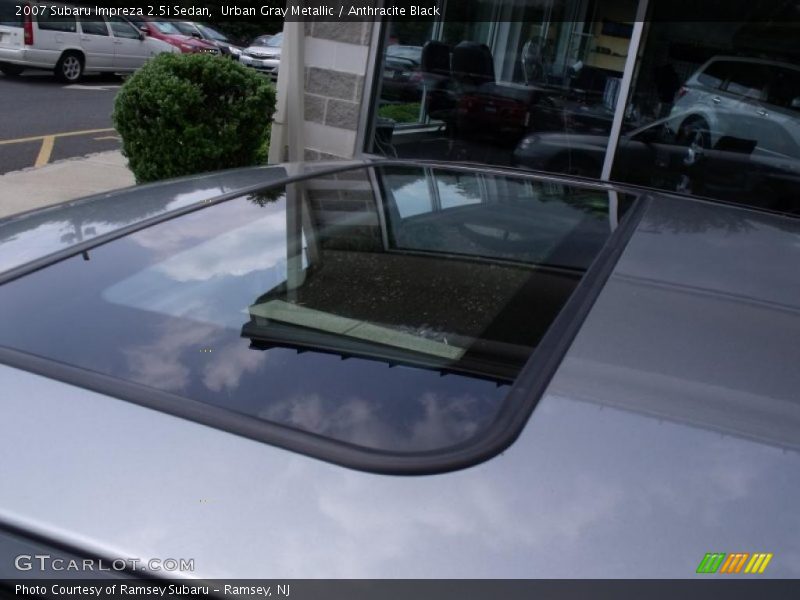 Urban Gray Metallic / Anthracite Black 2007 Subaru Impreza 2.5i Sedan
