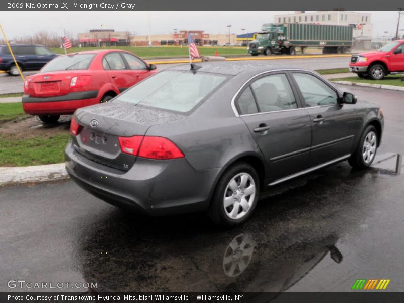 Midnight Gray / Gray 2009 Kia Optima LX