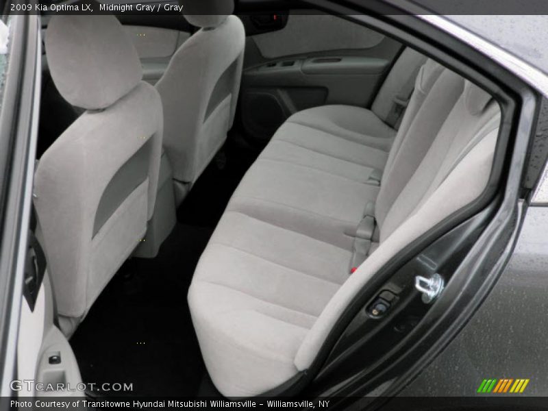 Midnight Gray / Gray 2009 Kia Optima LX