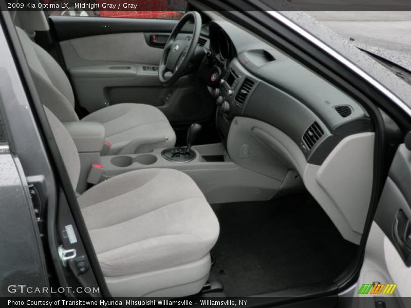 Midnight Gray / Gray 2009 Kia Optima LX