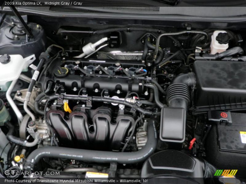 Midnight Gray / Gray 2009 Kia Optima LX