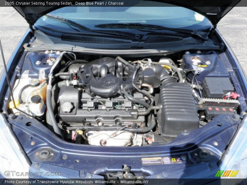 Deep Blue Pearl / Charcoal 2005 Chrysler Sebring Touring Sedan