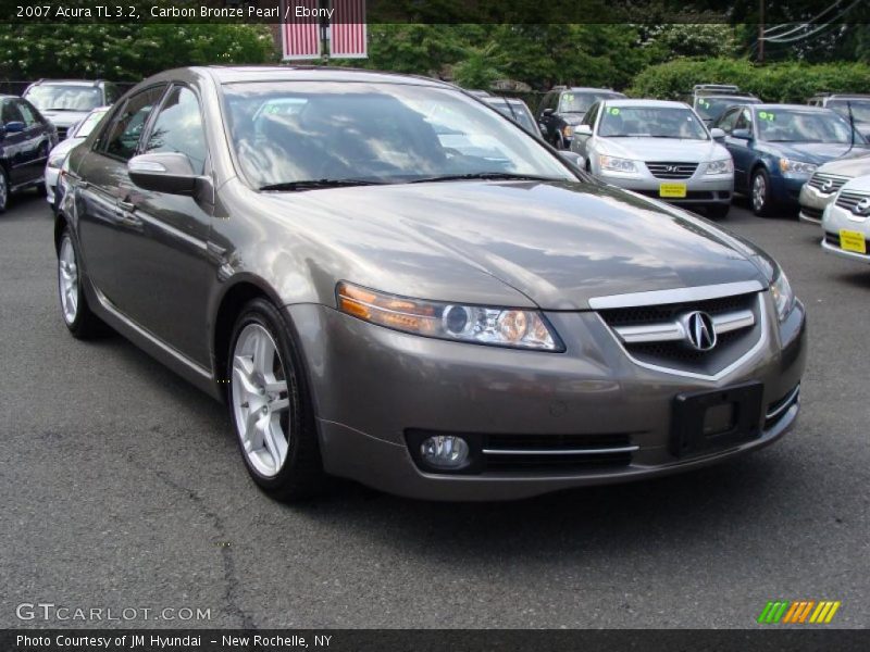 Carbon Bronze Pearl / Ebony 2007 Acura TL 3.2