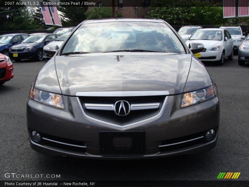 Carbon Bronze Pearl / Ebony 2007 Acura TL 3.2