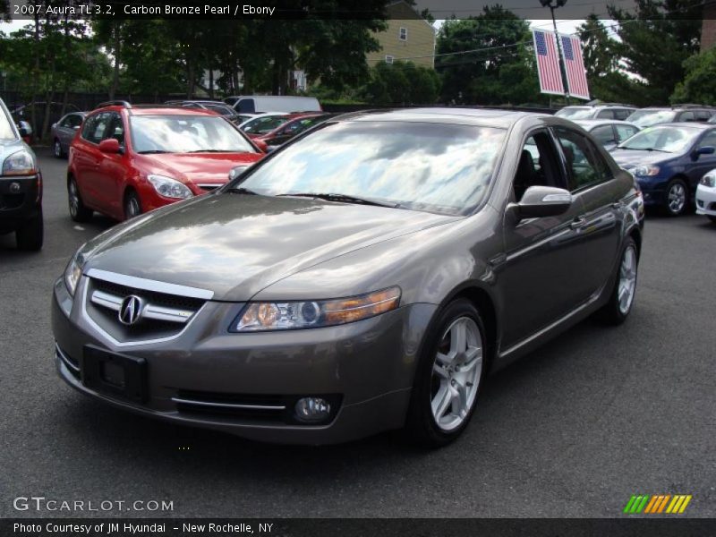 Carbon Bronze Pearl / Ebony 2007 Acura TL 3.2