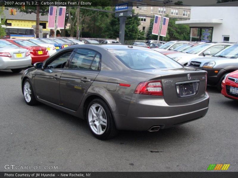 Carbon Bronze Pearl / Ebony 2007 Acura TL 3.2
