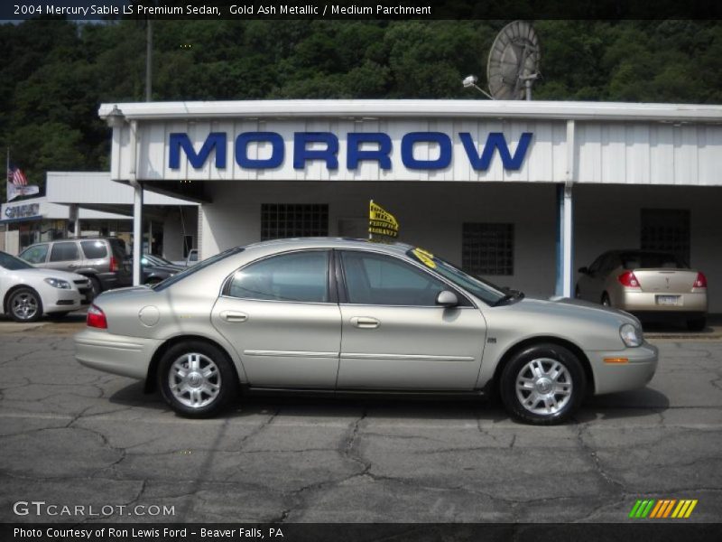 Gold Ash Metallic / Medium Parchment 2004 Mercury Sable LS Premium Sedan