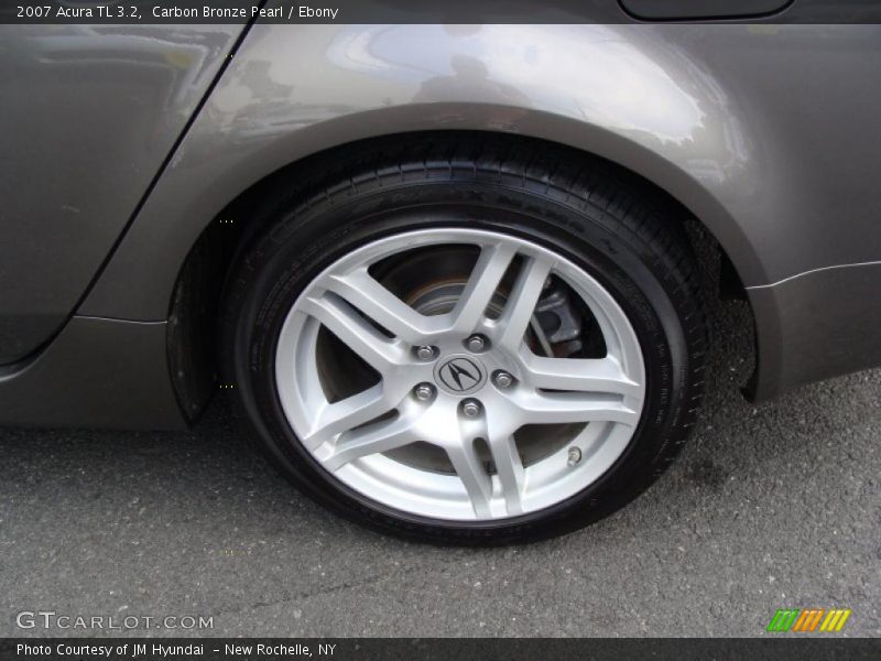 Carbon Bronze Pearl / Ebony 2007 Acura TL 3.2
