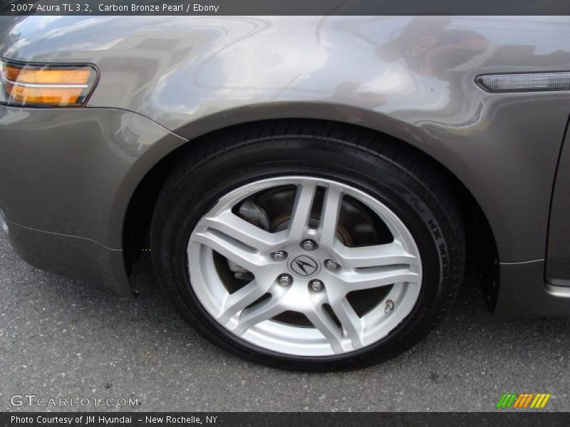 Carbon Bronze Pearl / Ebony 2007 Acura TL 3.2