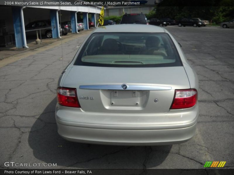 Gold Ash Metallic / Medium Parchment 2004 Mercury Sable LS Premium Sedan
