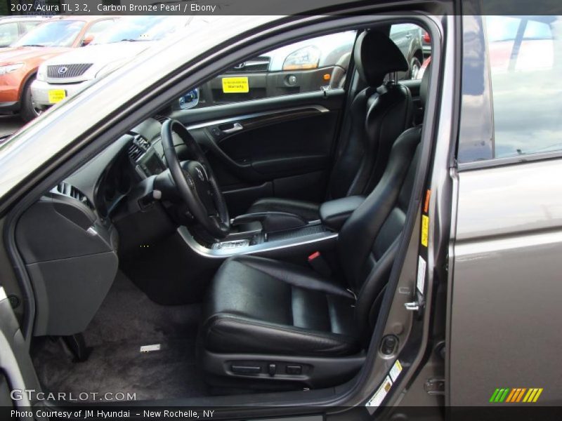 Carbon Bronze Pearl / Ebony 2007 Acura TL 3.2