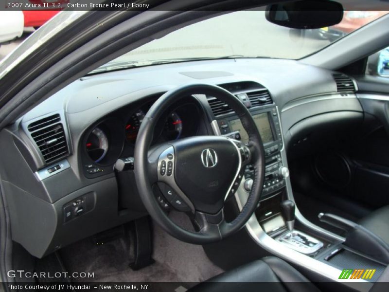 Carbon Bronze Pearl / Ebony 2007 Acura TL 3.2