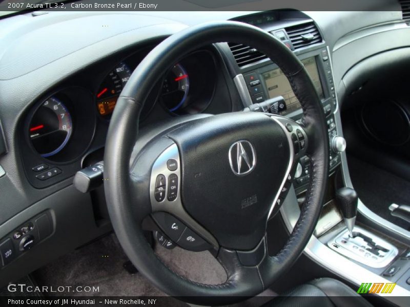Carbon Bronze Pearl / Ebony 2007 Acura TL 3.2