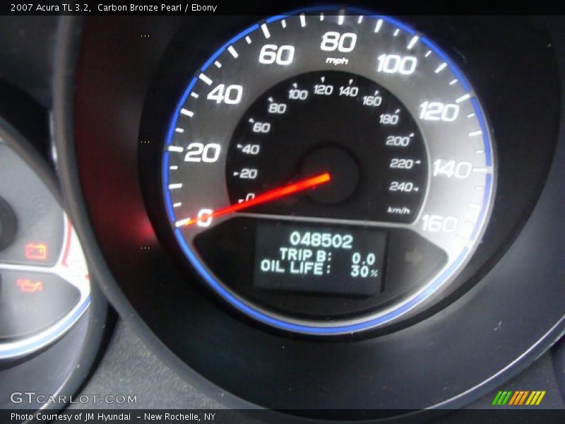 Carbon Bronze Pearl / Ebony 2007 Acura TL 3.2