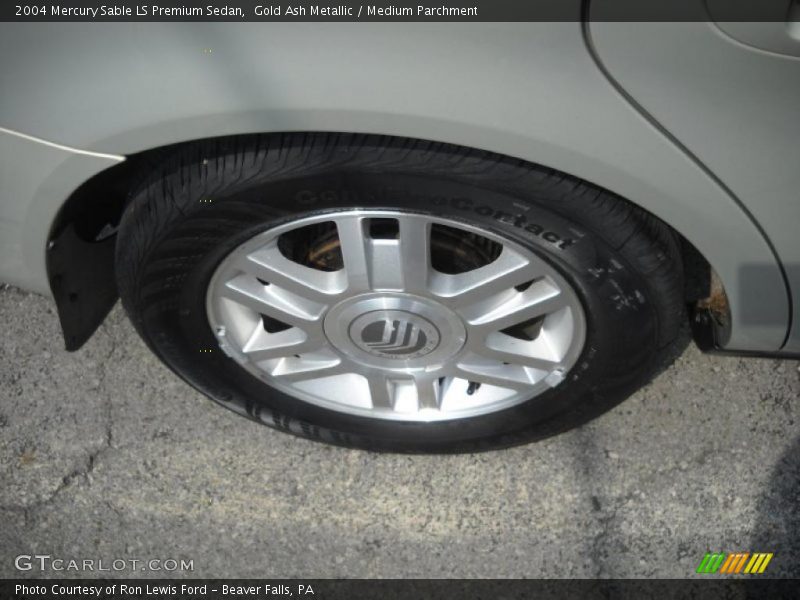 Gold Ash Metallic / Medium Parchment 2004 Mercury Sable LS Premium Sedan