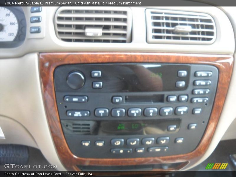 Gold Ash Metallic / Medium Parchment 2004 Mercury Sable LS Premium Sedan