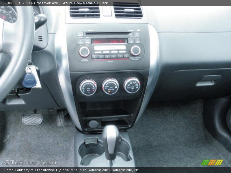 Azure Grey Metallic / Black 2008 Suzuki SX4 Crossover AWD