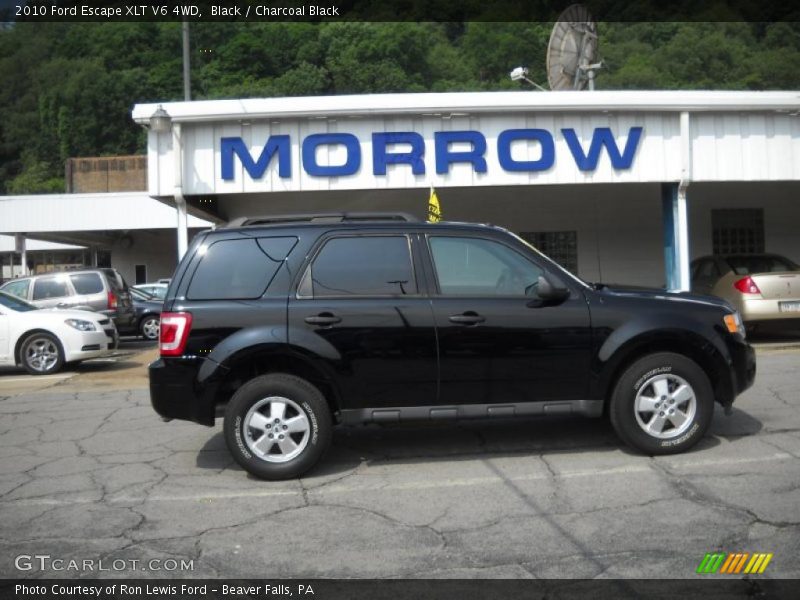 Black / Charcoal Black 2010 Ford Escape XLT V6 4WD