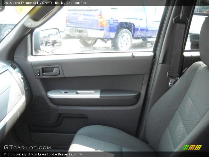 Black / Charcoal Black 2010 Ford Escape XLT V6 4WD