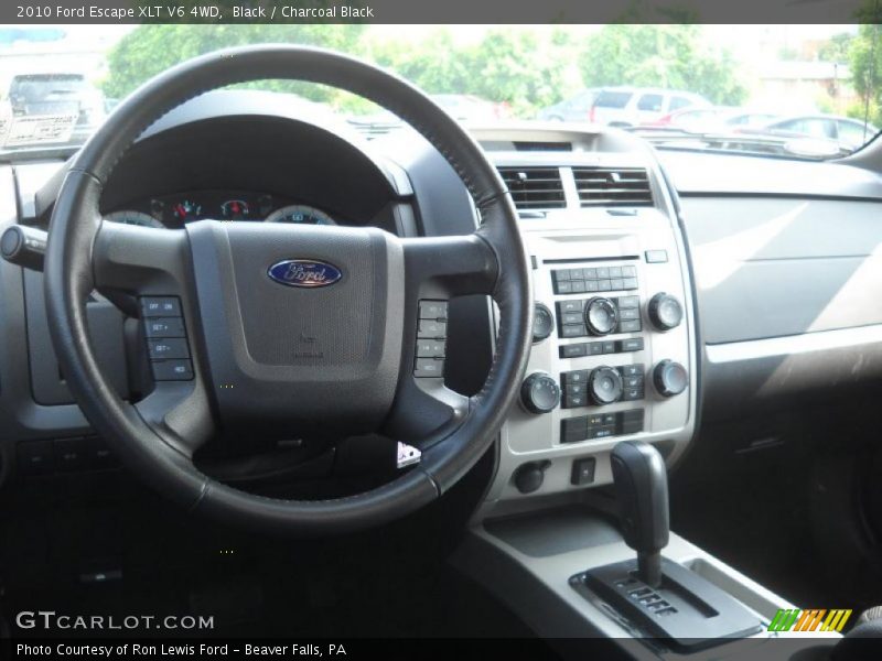 Black / Charcoal Black 2010 Ford Escape XLT V6 4WD