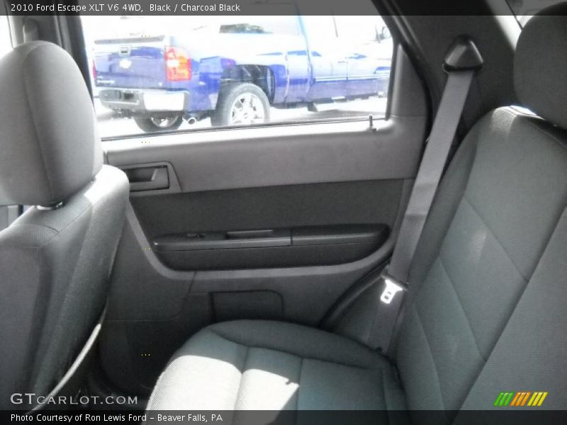 Black / Charcoal Black 2010 Ford Escape XLT V6 4WD