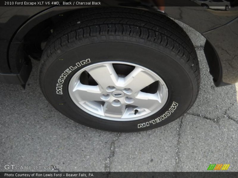 Black / Charcoal Black 2010 Ford Escape XLT V6 4WD