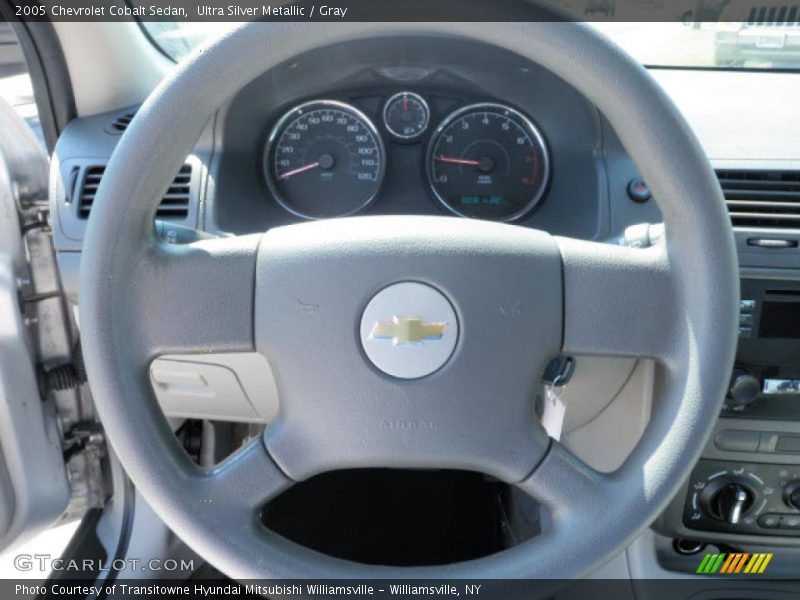 Ultra Silver Metallic / Gray 2005 Chevrolet Cobalt Sedan