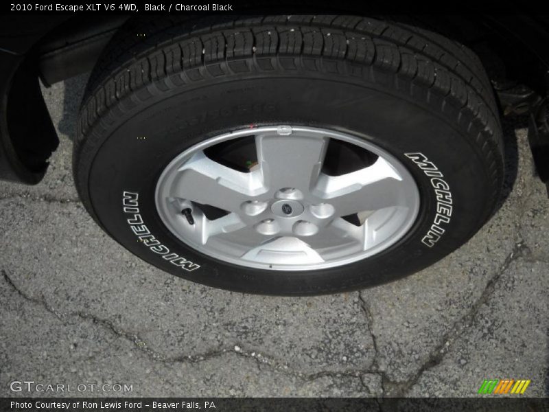Black / Charcoal Black 2010 Ford Escape XLT V6 4WD