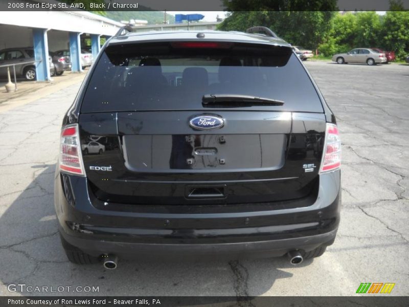 Black / Charcoal 2008 Ford Edge SEL AWD